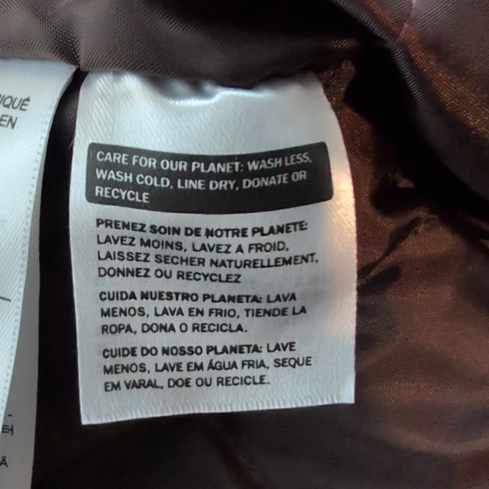 Levi's XL Brown Baby Bubble Wool Trucker Jacket, NEW - Picture 14 of 16